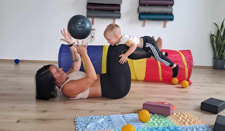 Cvičení pro DĚTI a maminky (od 1,5 - 3 let)